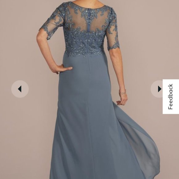 Oleg Cassini Long Formal Dress - Picture 2 of 8